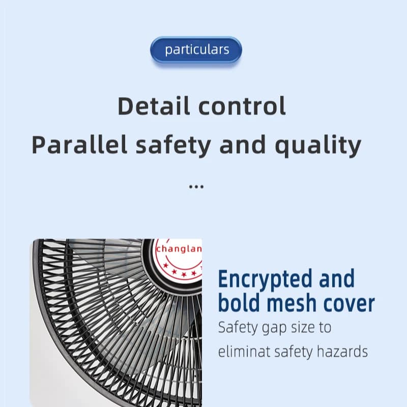 16 Inches Rechargeable 12V Fan Outdoor Solar Floor Fans Travel Portable Desktop Air Conditioner Camping High Wind pedestal fans - image 6