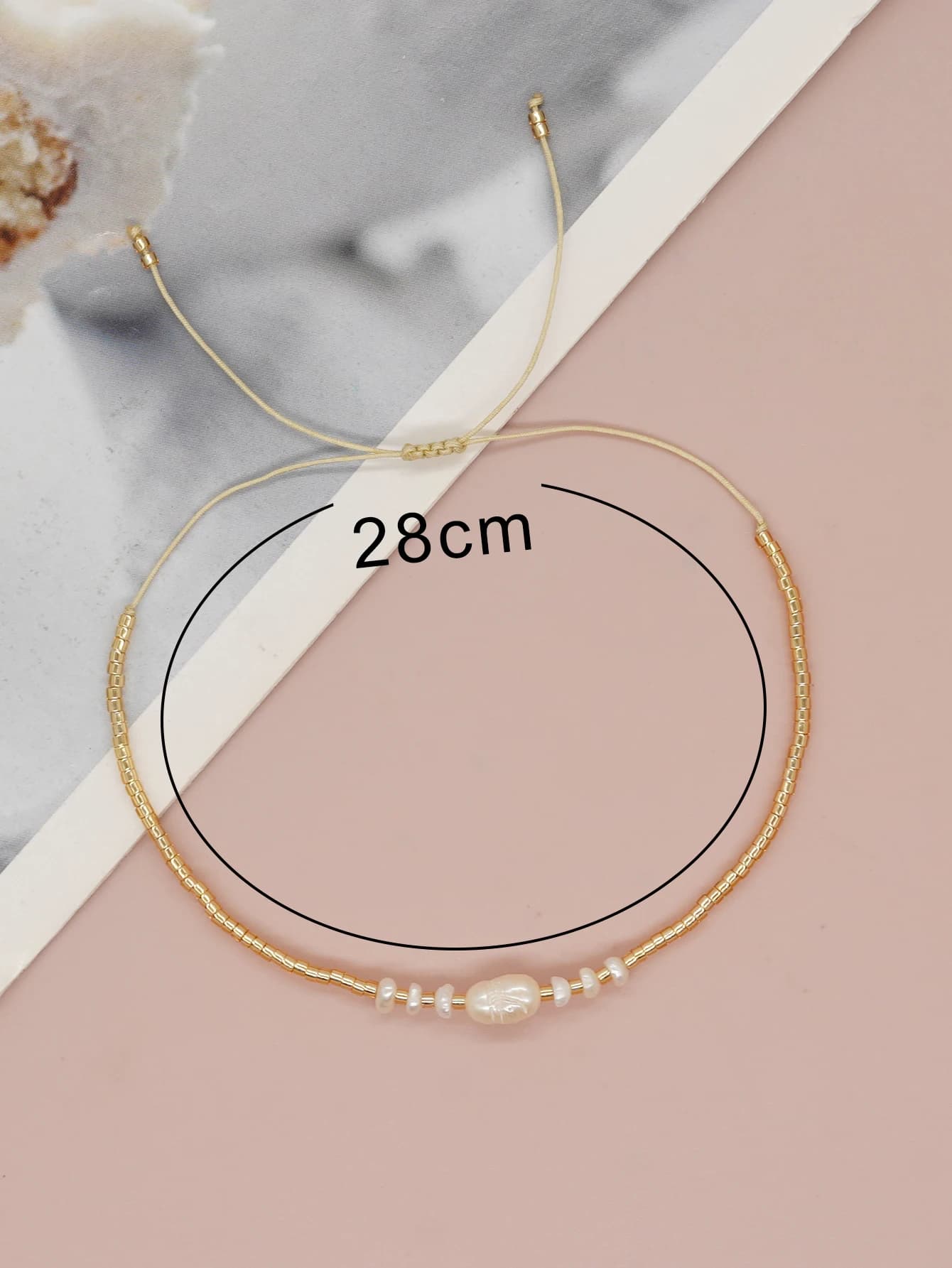 Go2Boho Gold Color Miyuki Beaded Bracelets Freshwater Pearls Thin Bracelet for Women Jewelry Femme Adjustable Simple Pulseras - image 6