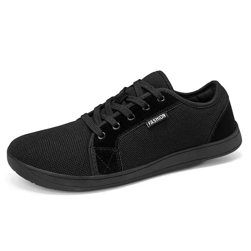 Men's Shoes and Sports Shoes Wide Toe Barefoot Casual Plus Size Wide Last Fashionable Canvas Black Flat Bottomed Board Shoes - image 6
