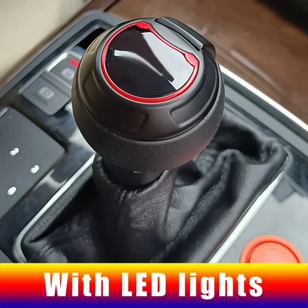 Gear Shift Knob For Audi A3 8V A6 C7 S3 Q3 2 RS 3 4 5 S6 RS6 A7 Shift Lever Head Automatic Led Metal carbon fibre Gearbox Handle - image 4