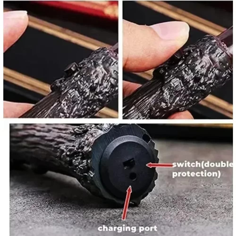 Cosplay Electronic Fire Flasher Magic Wands Magic Trick Professional Flame Lighter Device Props Magicians Accessories Magia Game - image 5