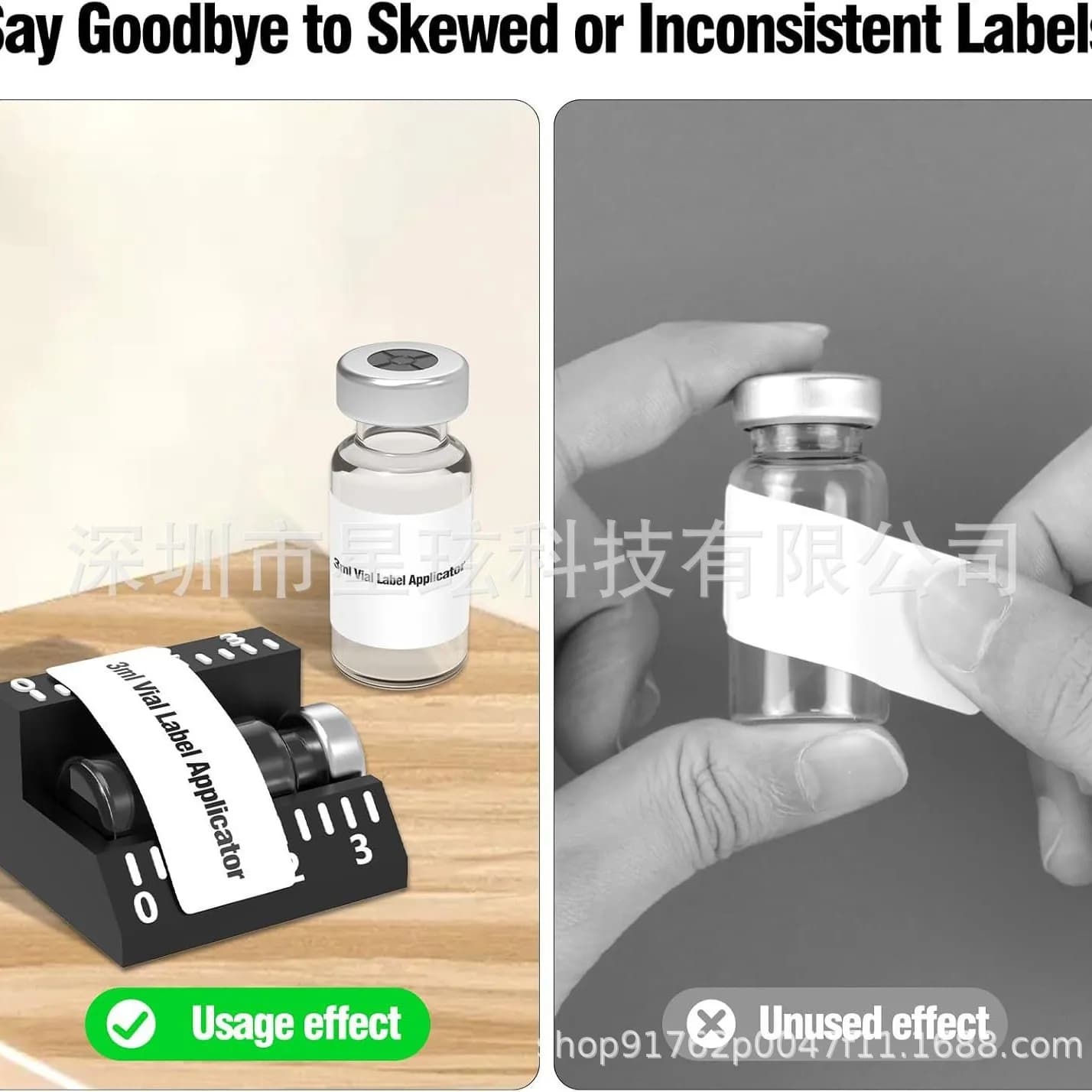 Cross-border Vial Label Applicator for laboratories and home organization2packed in pieces - image 4
