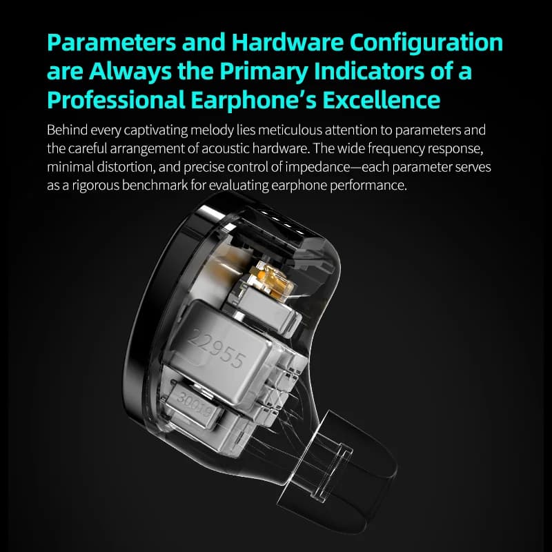 KZ Sonata 28BA Upgraded HIFI Headset In ear Adjustable Balanced Armoured Unit Wired Gaming Headset - image 6