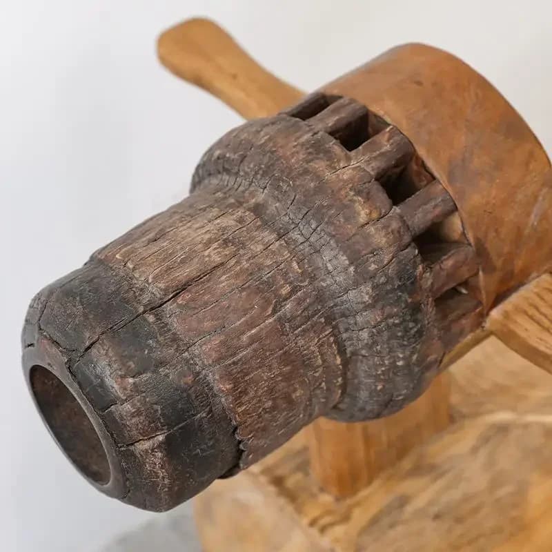 Rocking chair, Trojan horse, solid wood retro, horse chair. - image 5