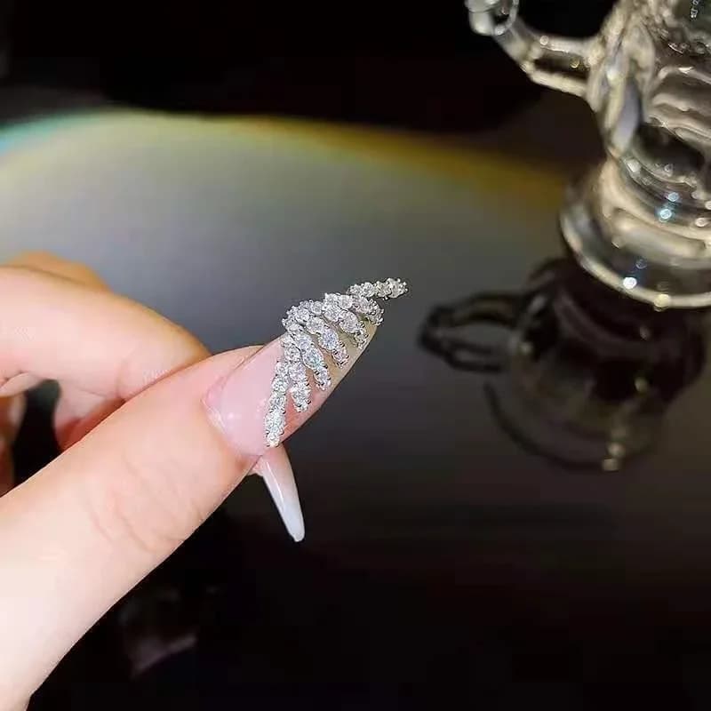 Personalized Full Drill Ear Bone Clip Without Pierced Simple High-end Earrings Jewelry for Women Ins Accessories - image 6