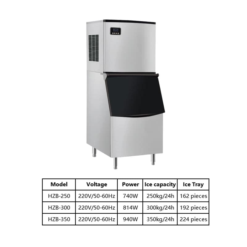TULX300kg 500kg 1000kg Commercial Ice Cube Block Making Machine Ice Maker Machine for Business Price Home Automatic - image 5
