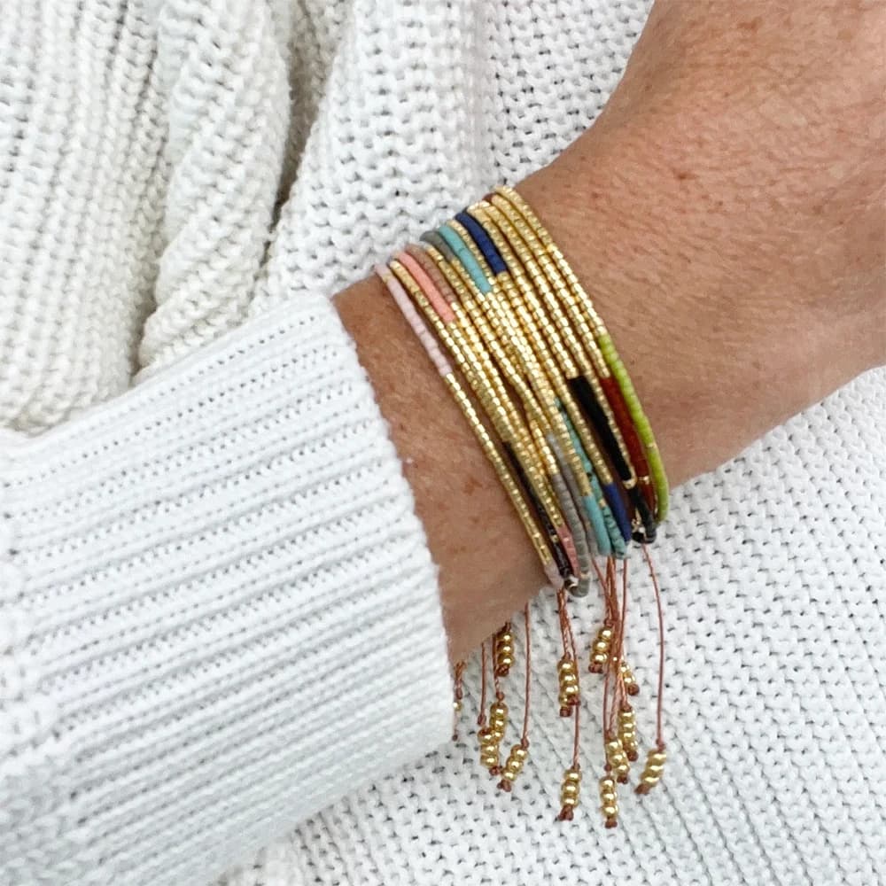 KKBEAD Boho Y2K Bracelet Miyuki Bracelets Womens Handmade Jewelry Designer Dainty Thin Pulseras Jewellery - image 3