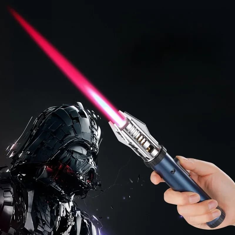 Light Sword Spray Gun 100 Power Lighter Metal Windproof Inflatable Cigar Lighter Kitchen Outdoor Barbecue Torch Igniting Gun