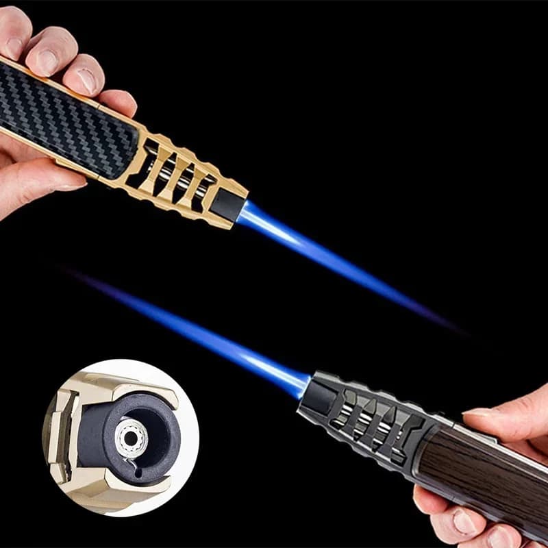 Light Sword Spray Gun 100 Power Lighter Metal Windproof Inflatable Cigar Lighter Kitchen Outdoor Barbecue Torch Igniting Gun - image 3