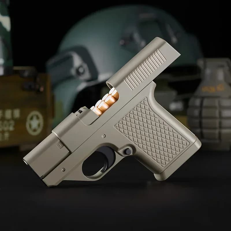 Pistol Style Lighters with 3 Cigarette Case, Jet Turb Lighter, Gas Lighter, Windproof Cigar Lighter, Gadgets for Men, 10PCs - image 6