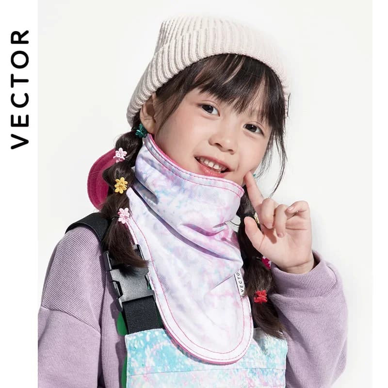 VECTOR Kids Winter Ski Cycling Mask Unisex Warm Full Face Snowboard Cartoon Triangular Scarf Windproof - image 4