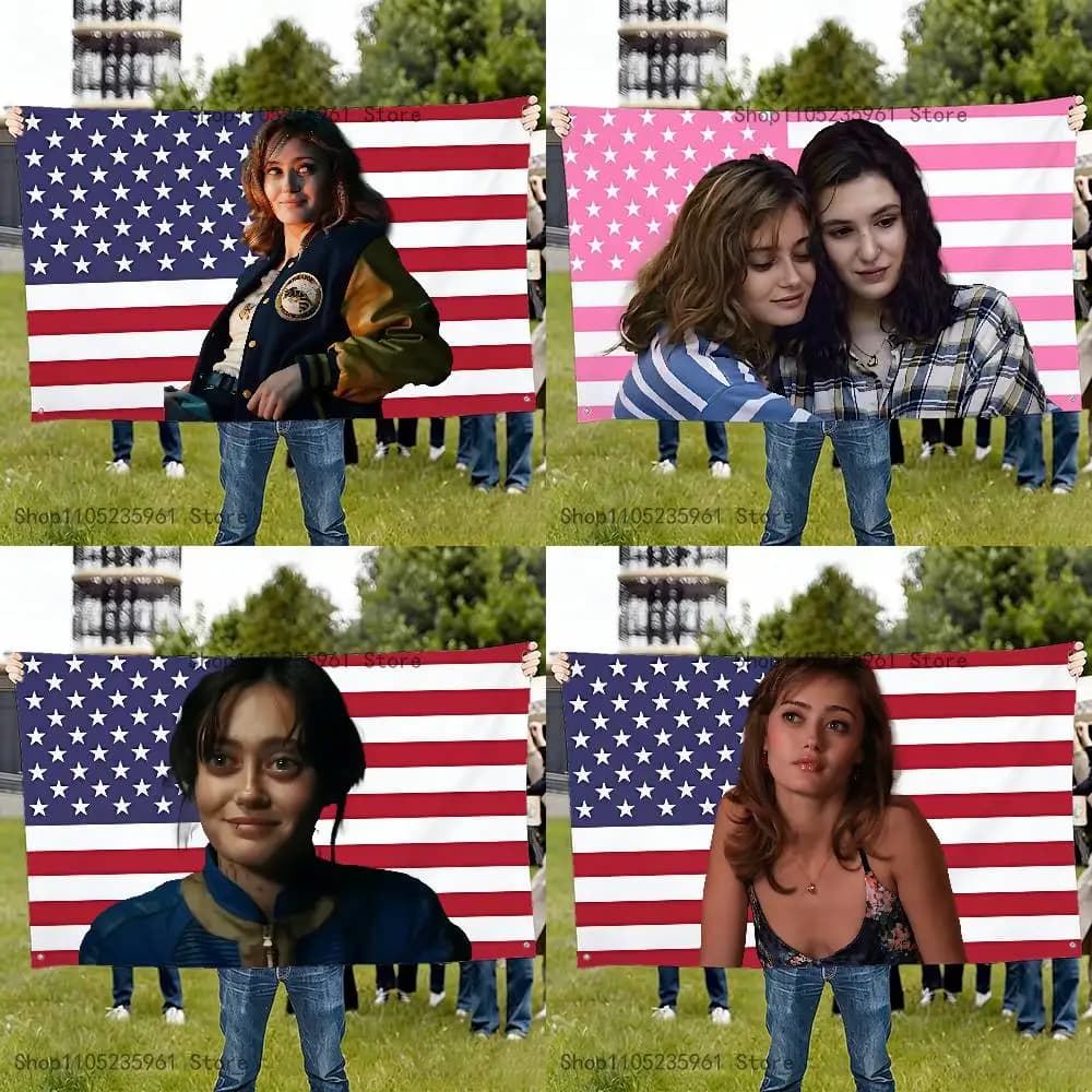 E-Ella P-Purnell J-Jackie T-Taylor Flag Banner Funny Tapestry With Four Grommets 7 Sizes 150X200cmFans Gift For Decoration