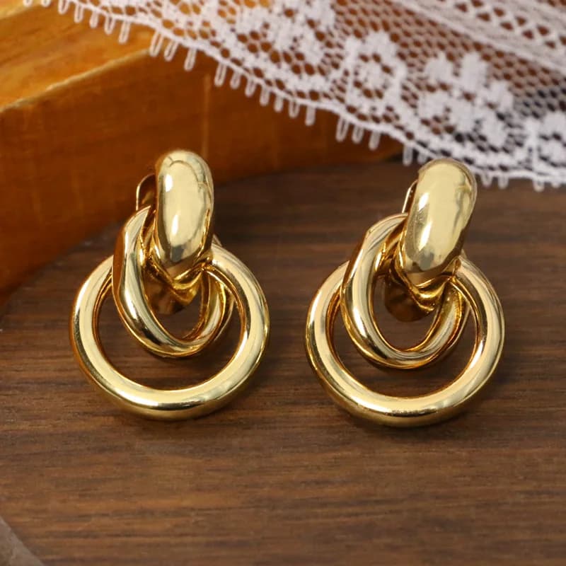 2023 New Fashion Trend Unique Design Elegant Delicate Zircon Water Drop Earrings Women Jewelry Party Premium Gift Wholesale - image 4