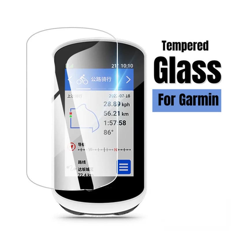 2PCS Tempered Glass For Garmin Edge 540 840 Screen Protector Protector glass For Edge 840 Protective Film - image 6