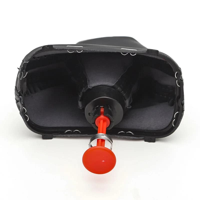 Automatic Gear Shift Knob Stick Lever Shifter Leather Dust Cover For VW Tiguan 5N 2012-2015 Golf 6 jetta MK6 EOS GOLF PASSAT - image 4