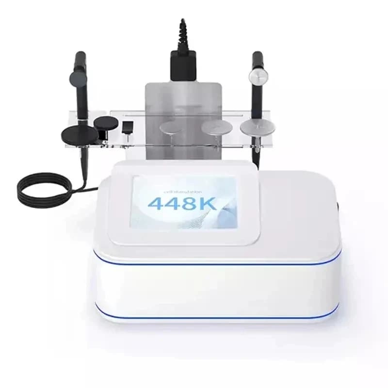 448khz Indiba RET CET Tecar Therapy Radiofrequency Physiotherapy Ablation Weight Loss Capacitive Electric Transfer RF Machine - image 4