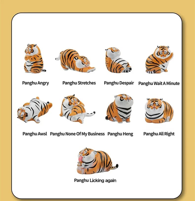 Tiger Miniature Garden Ornament, DIY Tiger Statues, Micro Landscaping Cake Decoration, Car and Home Decor, Groomsmen Gifts - image 5