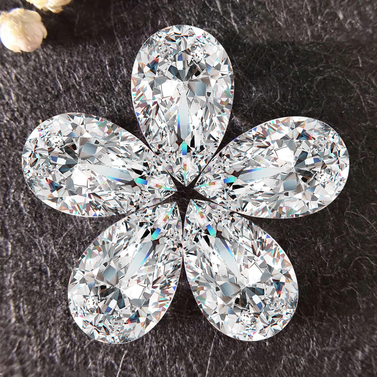 Pear Cut Moissanite 0.1ct to 13 ct Real Loose Moissanita D Color VVS1 Pass Diamond Test with GRA Certificate Gem Luxury Material - image 4
