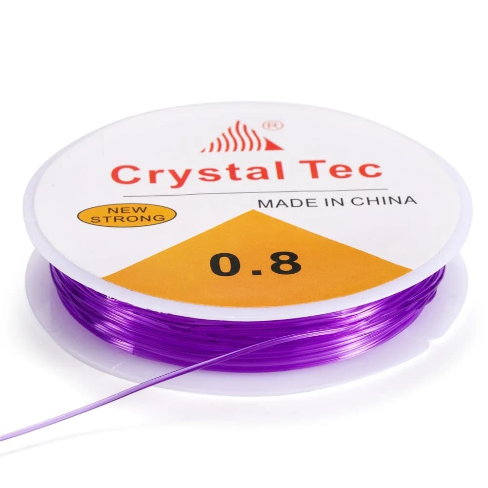 0.5-1mm Plastic Colorful Elastic Rope Round Crystal Line Jeweleri Thread for DIY Beading Bracelet Jewelry Making Accessories - image 5