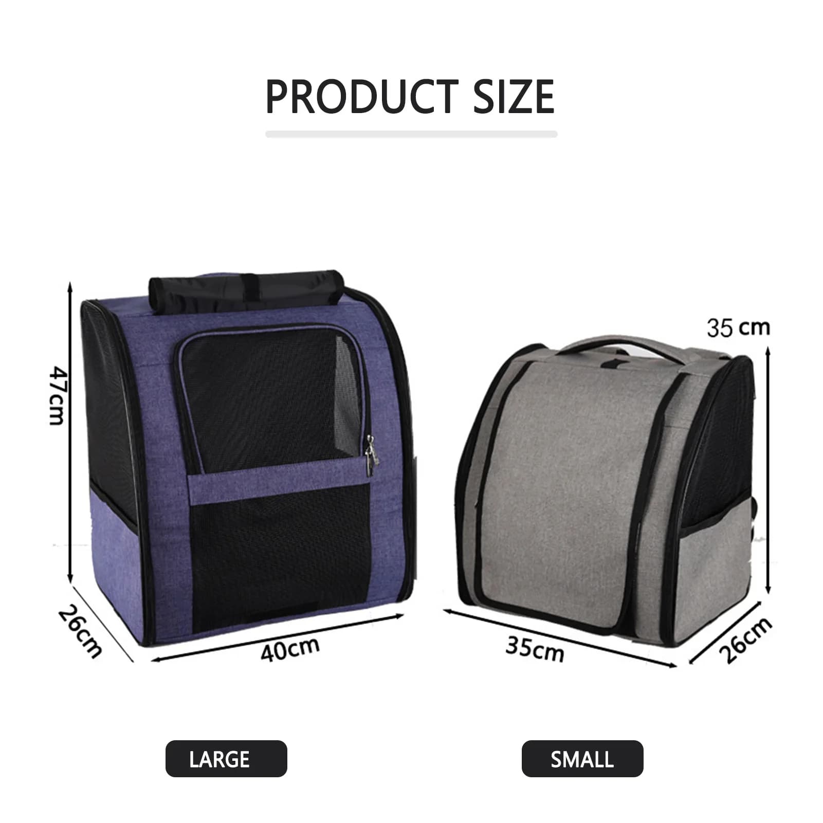 Oxford Cloth Pet Carrier Retractable Pet Shoulder Bag For Kittens Puppy - image 4