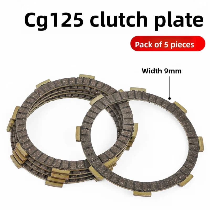 General-purpose motorcycle CG125 clutch plate, three-wheeler 150-200 friction plate clutch plate iron plate. - image 3