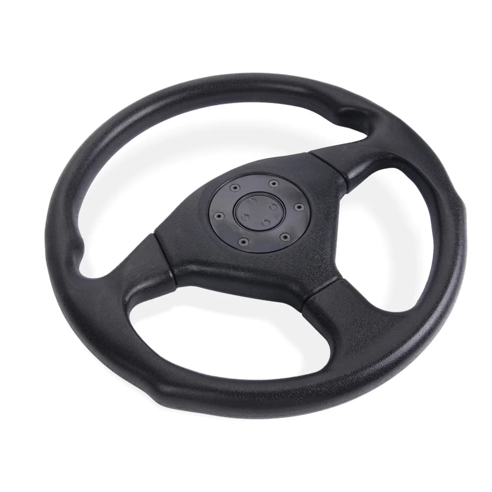RASTP-Universal 36CM Racing Steering Wheels 14 Inch PU Racing Kart Steering Wheel Car Modification Accessories RS-STW079 - image 4