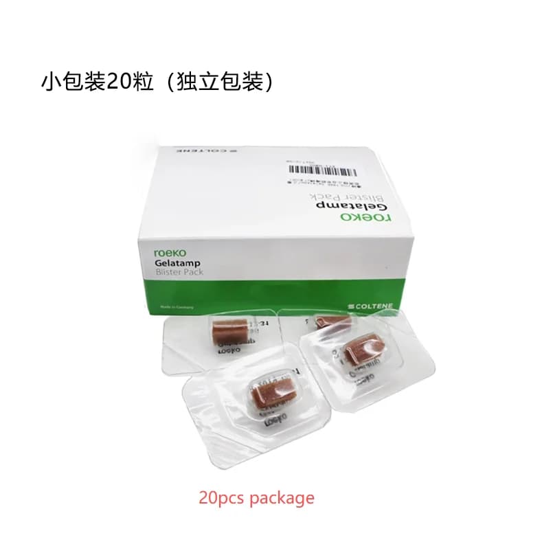 Coltene Reoko Gelatamp Dental Comprecap Haemostatic Gelatine Sponge with Colloid Silver 14*7*7mm Haemostatic Sponge - image 5