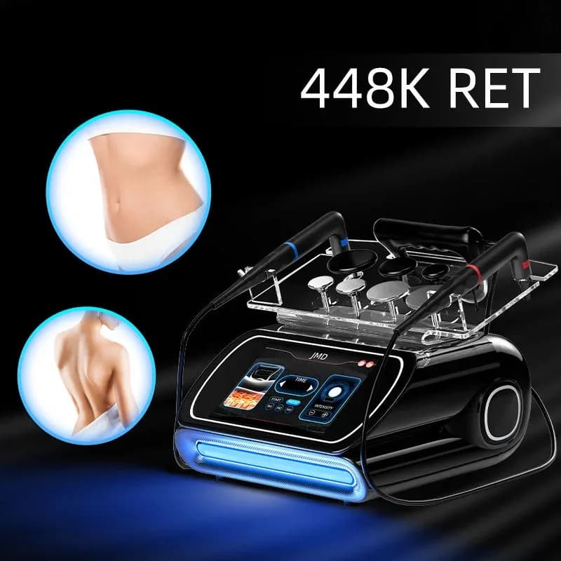 Portable 3 in 1 Tensamax Aesthetic Equipment Multifunctional 448K Physio Therapy Beauty Product - image 3