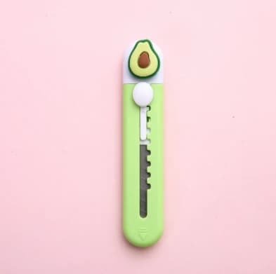 2 pieces, multi-function knife, mini cute knife, portable express, bag removal knife, Paper Cuttings knife, random delivery of m - image 5