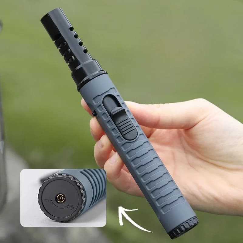 Windproof Outdoor High-fire Pendant Lighter Jet Flame Torch Butane Inflatable Cigarette Cigar Camping Barbecue Gas Lighter - image 4