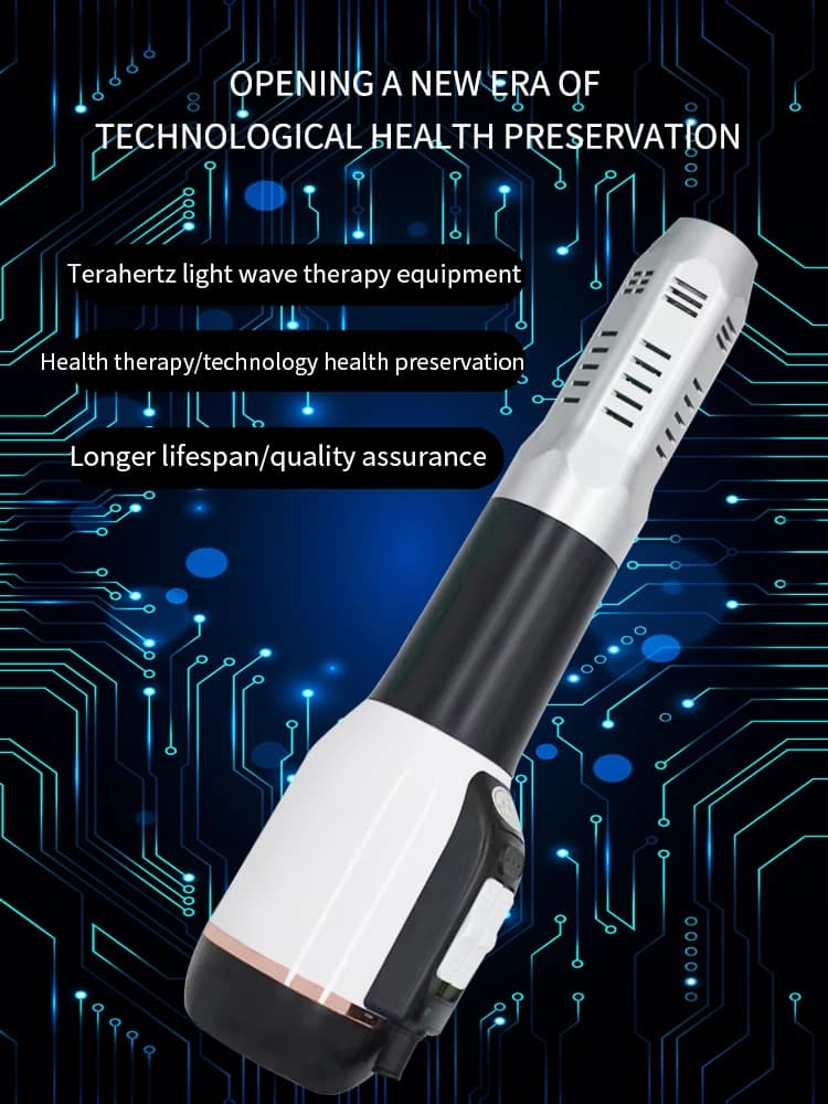 Original DS-808 Terahertz Classic Blower Wand Blue Light Wave Therapy Machine Iteracare Hot And Cold Air Electric Heating Device - image 3