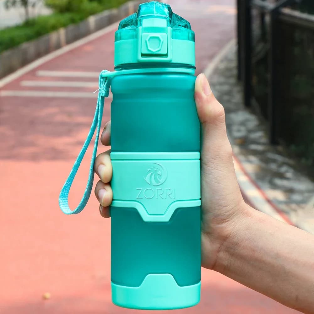 ZORRI Water Bottles Sport BPA Free Portable Leak-proof Gym Outdoor Travel Hiking Bicycle Bottle Water Gourds Garrafas De Agua - image 5