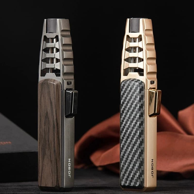 JOBON New Kitchen BBQ Large Jet Flame Spray Gun Welding Gun Outdoor Strong Flame Torch Butane Gas Lighter Ignition Tool