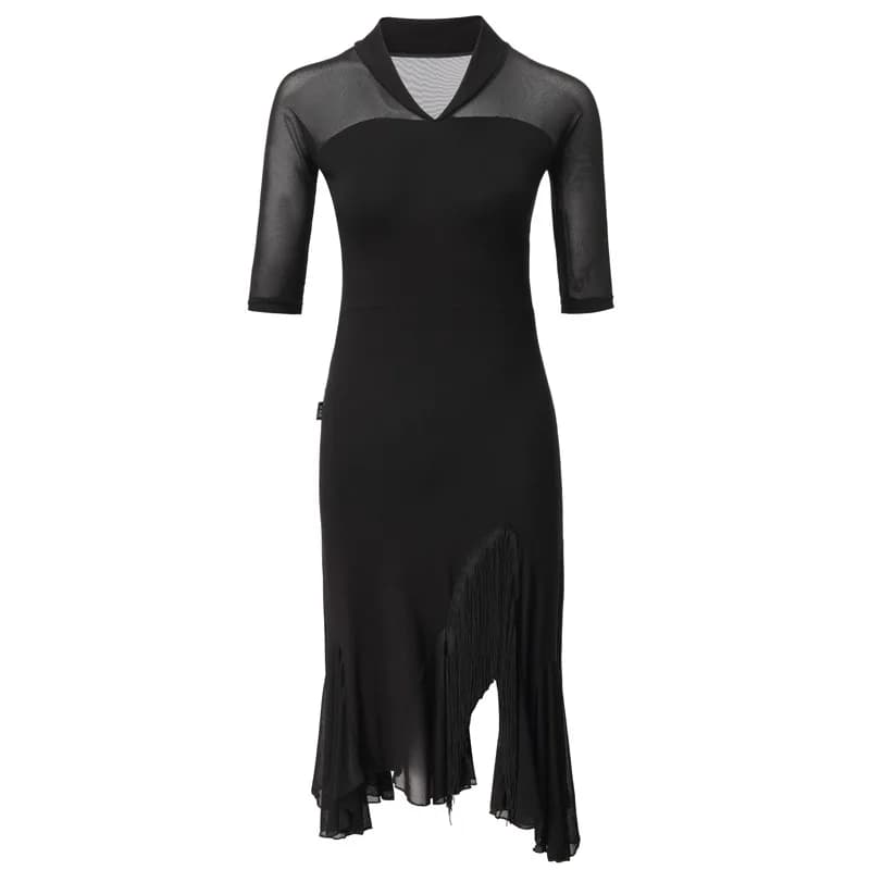 Latin Dance Competition Dress Adult Female Dance Practice Dress Sexy Latin Dance Dress Professional Dress Performance Dress - image 6