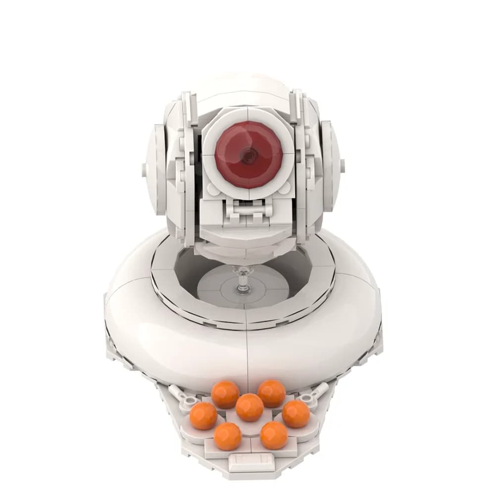 MOC-185272 Super Saiyan Attack Pod Building Block Model Japanese Anime Super Saiyan Battle Space Pod Bricks Assembled Toy Gift - image 6