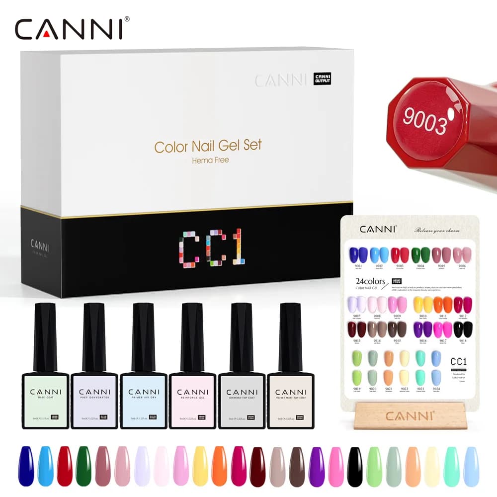 Nail Gel Display Storage Box (not with the gel) UV Gel Shelf CANNI VIP Kit Nail Gel Polish Soak Off UV LED Vainish Nail Manicure - image 3