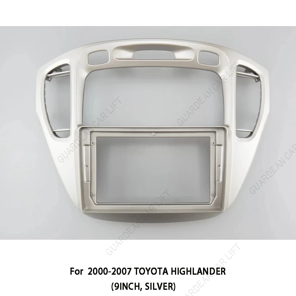 For 2000-2007 TOYOTA HIGHLANDER 9Inch Car Radio Fascias Android GPS MP5 Stereo Player 2 Din Head Unit Panel Dash Frame Installat - image 6