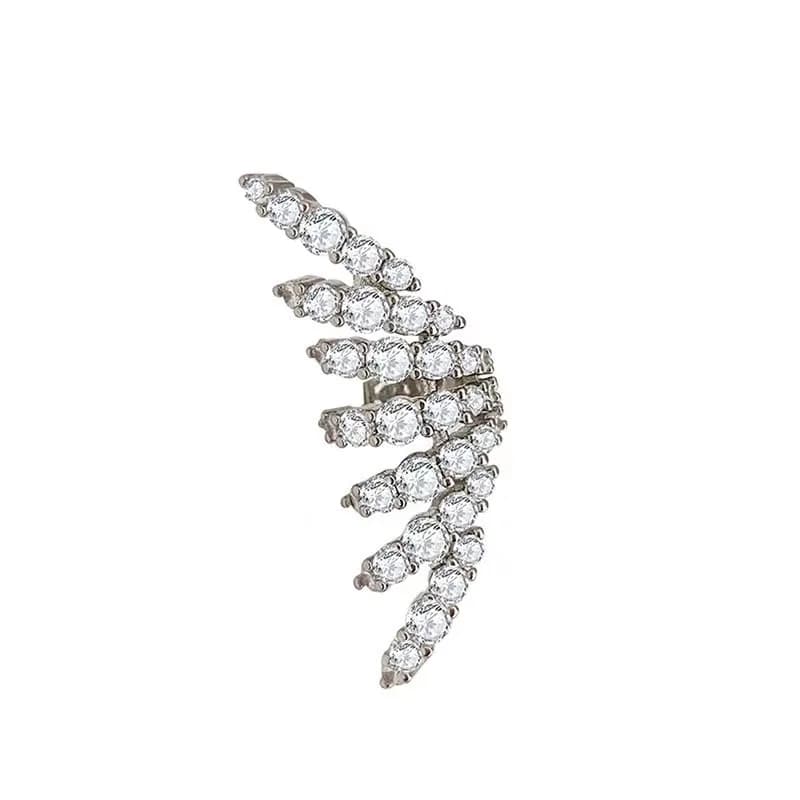 Personalized Full Drill Ear Bone Clip Without Pierced Simple High-end Earrings Jewelry for Women Ins Accessories - image 3