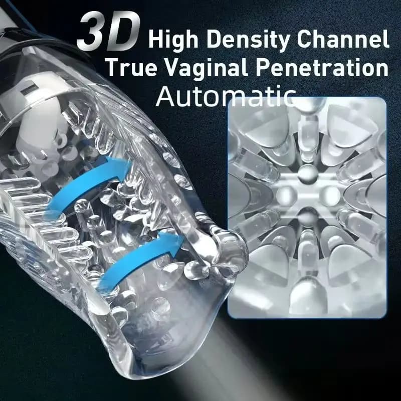 Automatic Masturbator Cup Machine Electric Piston Rotating Sucker Male Blowjob Vagina Dildo Real Oral Vibrator Sex Toys for Men - image 5