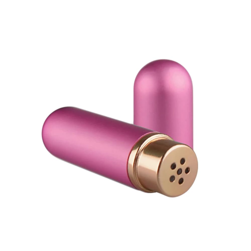 10pcs 10Colors Metal Nasal Inhalers for Essential Oil Aromatherapy Empty Aluminum Tubes with Replacement Wick for travel perfume - image 4