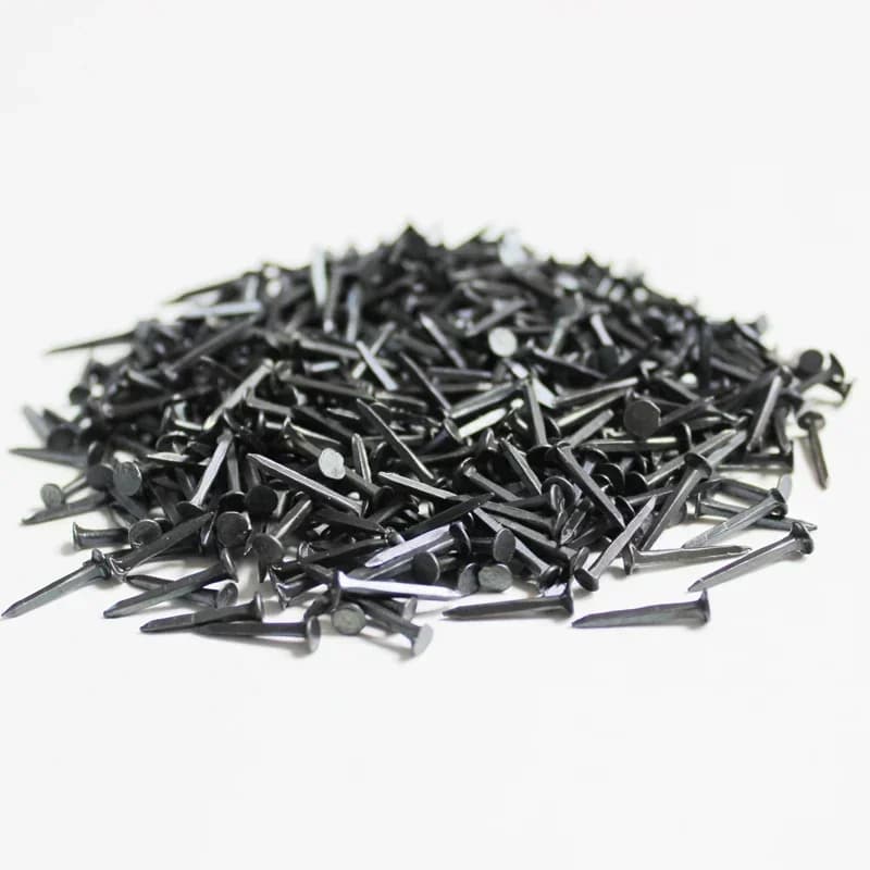 100pcs Shoe Tacks/Nails 10-25mm Square Shank 1.1mm dia. For Lasting, Repairs. Tiny. Small - image 5