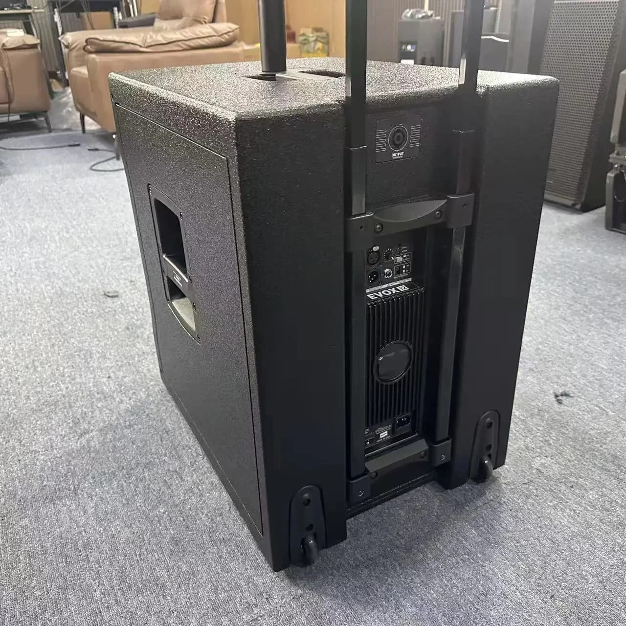 EVOX 12 Powered Column Speaker 8* 4 Inch DJ Sound System Active Two-way Array 1400W Rcf Speakers Pro Audio Column Speakers - image 6