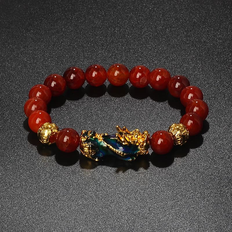 Color Changed Feng Shui Pi Xiu Bracelets Men Nature Stone Lucky Amulet Charm Beaded Bracelets Women Pi Yao Brave Wealth Jewelry - image 3