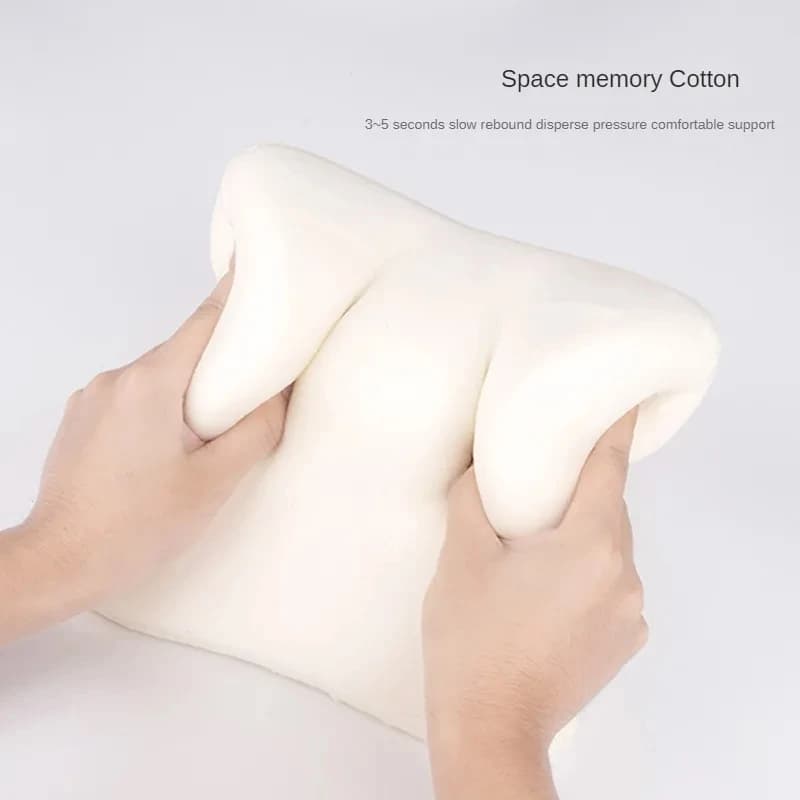 Car Headrest Seat Neck Pillow Rest Support Waist Cushion Car Seats Cover Anti-skid Seat Memory Foam Head Support Rest Protector - image 6