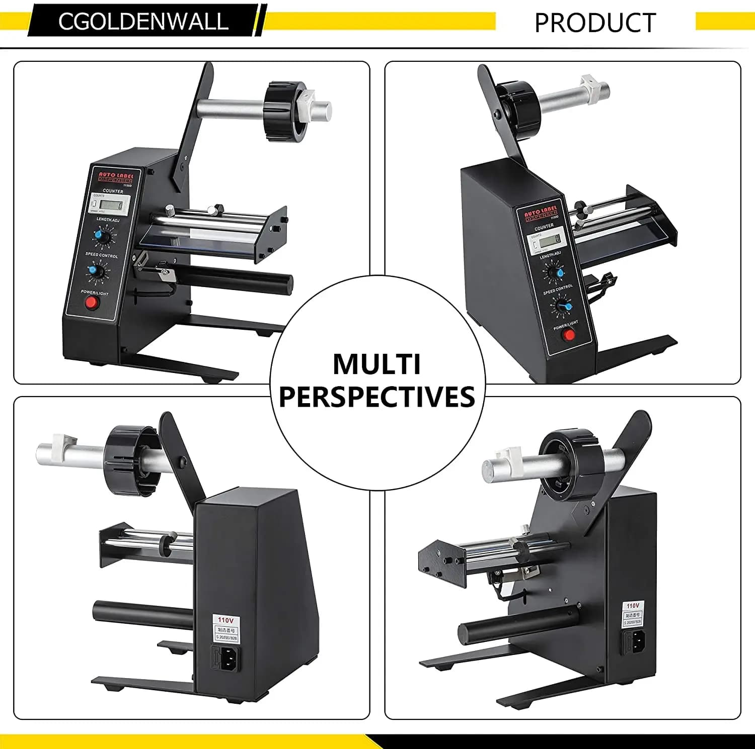 Automatic Label Dispenser Label Separator Automatic Counting Suitable for Label Length: 3-150mm Width: 4-140mm - image 5