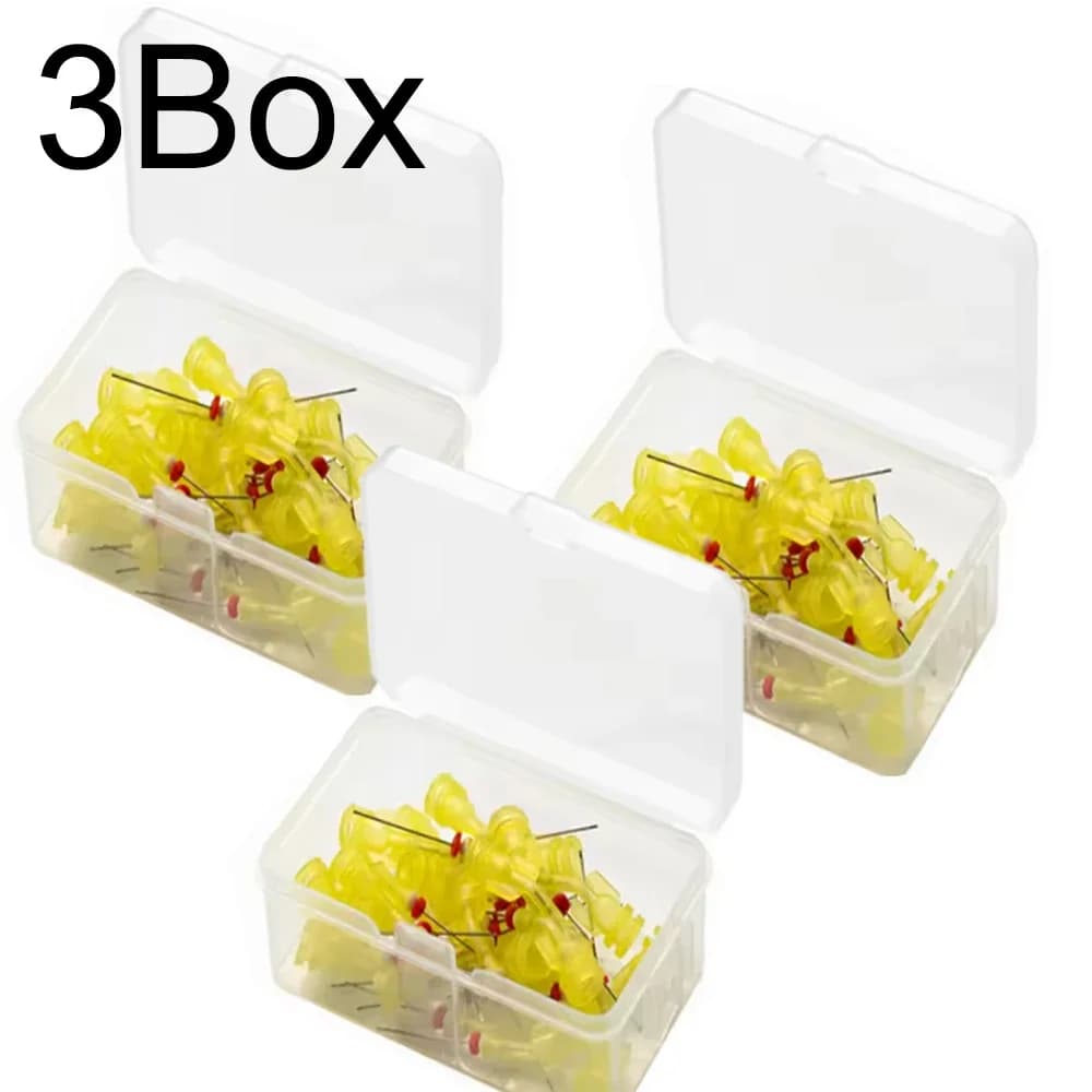 3Pcs Curved Dental Endo Irrigation Needle Reusable Double Side Hole for Root Canal Cleaning Anterior Molar Teeth - image 3