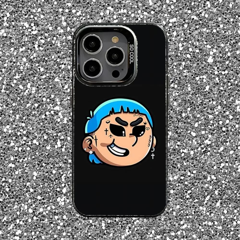 Blessd Rapper Phone Case For iPhone 16,15,14,13,12,11,Pro,XS,Max,Plus,Mini,SE Black Candy Matte Shockproof Cover - image 6