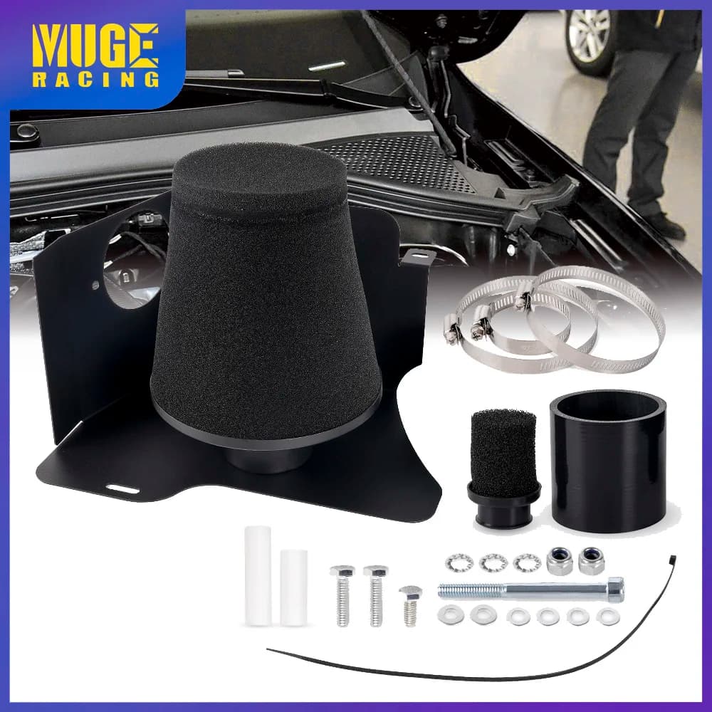 MUGE-Universal Air Induction Intake Kit Filter For VW Golf MK4 GTI Audi A3 1.8T Car modification parts OFI140