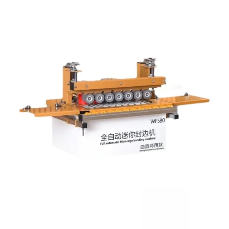 Fully Automatic High Speed Edge Banding Machine High Efficiency Straight Line Trimming Edge Banding Machine - image 4