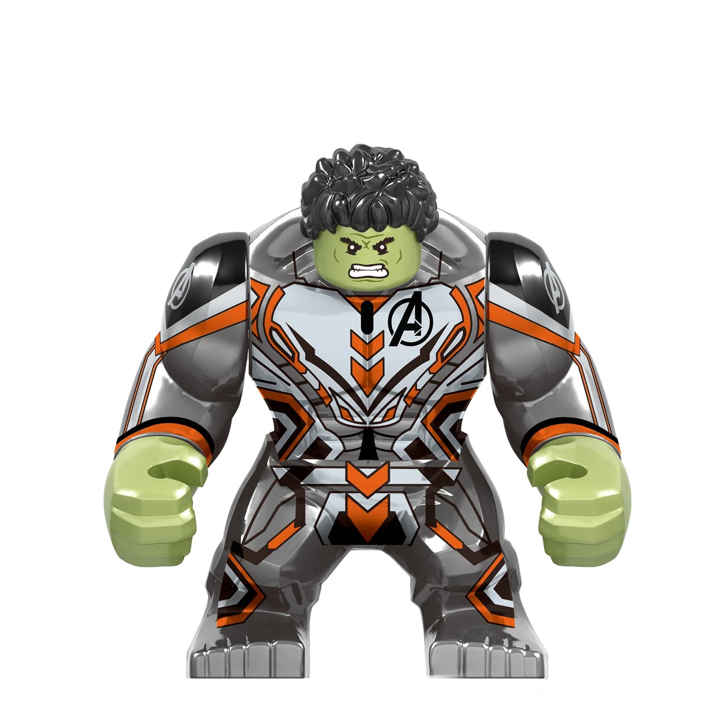 X160 6.5CM New Trend Hulk Bricks Building Blocks Anime Cartoon Mini Action Figures Heads Assembly Toys Kids Birthday Gifts X1052 - image 5
